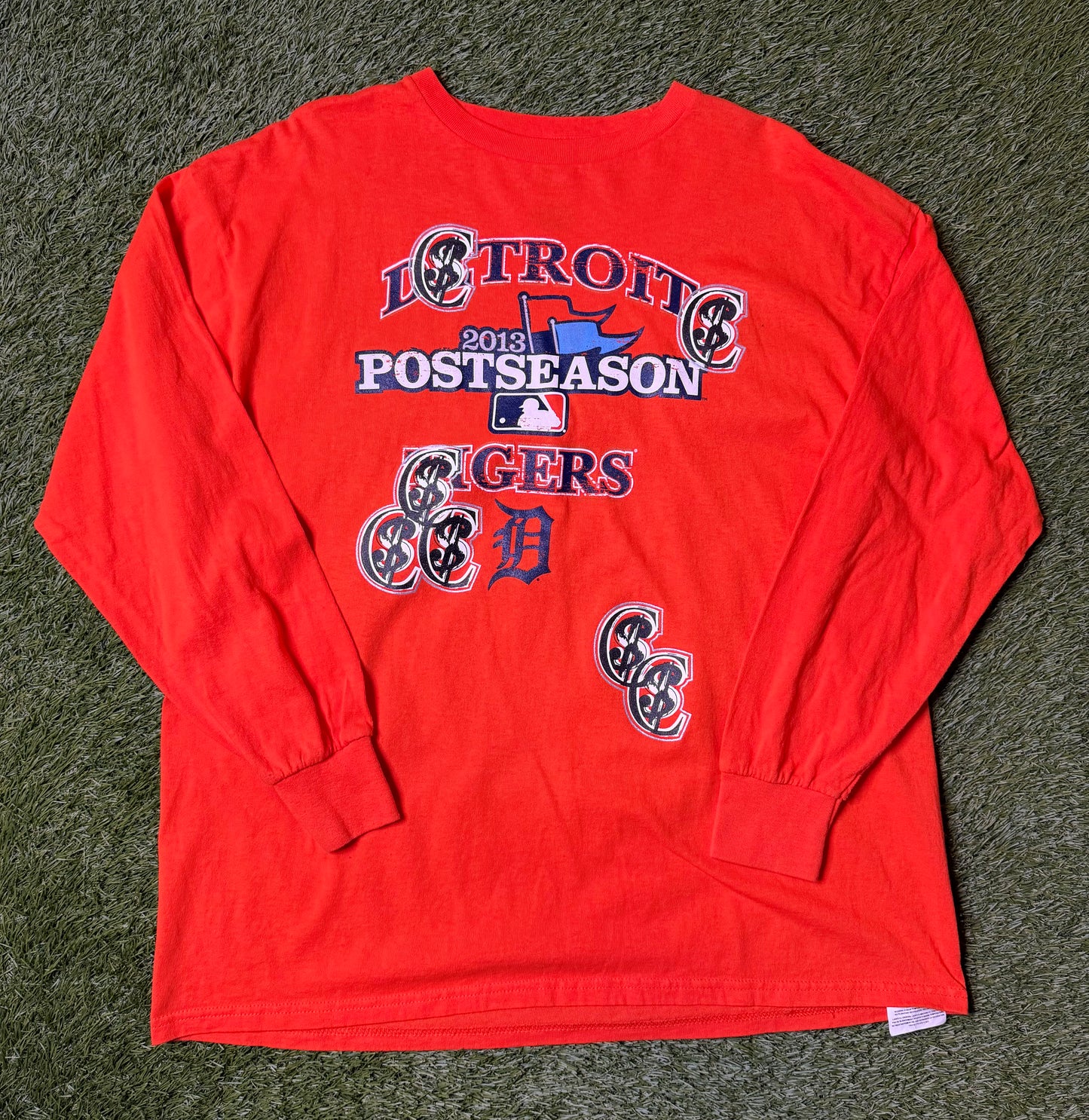 Chris Smokes Vintage Detroit Tigers L/s