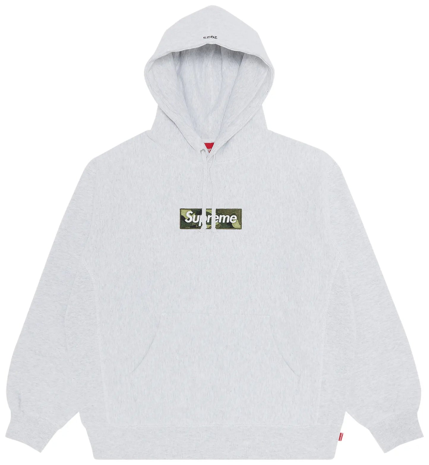 Supreme Box Logo Hooded Sweatshirt 'Ash Grey Camo'
