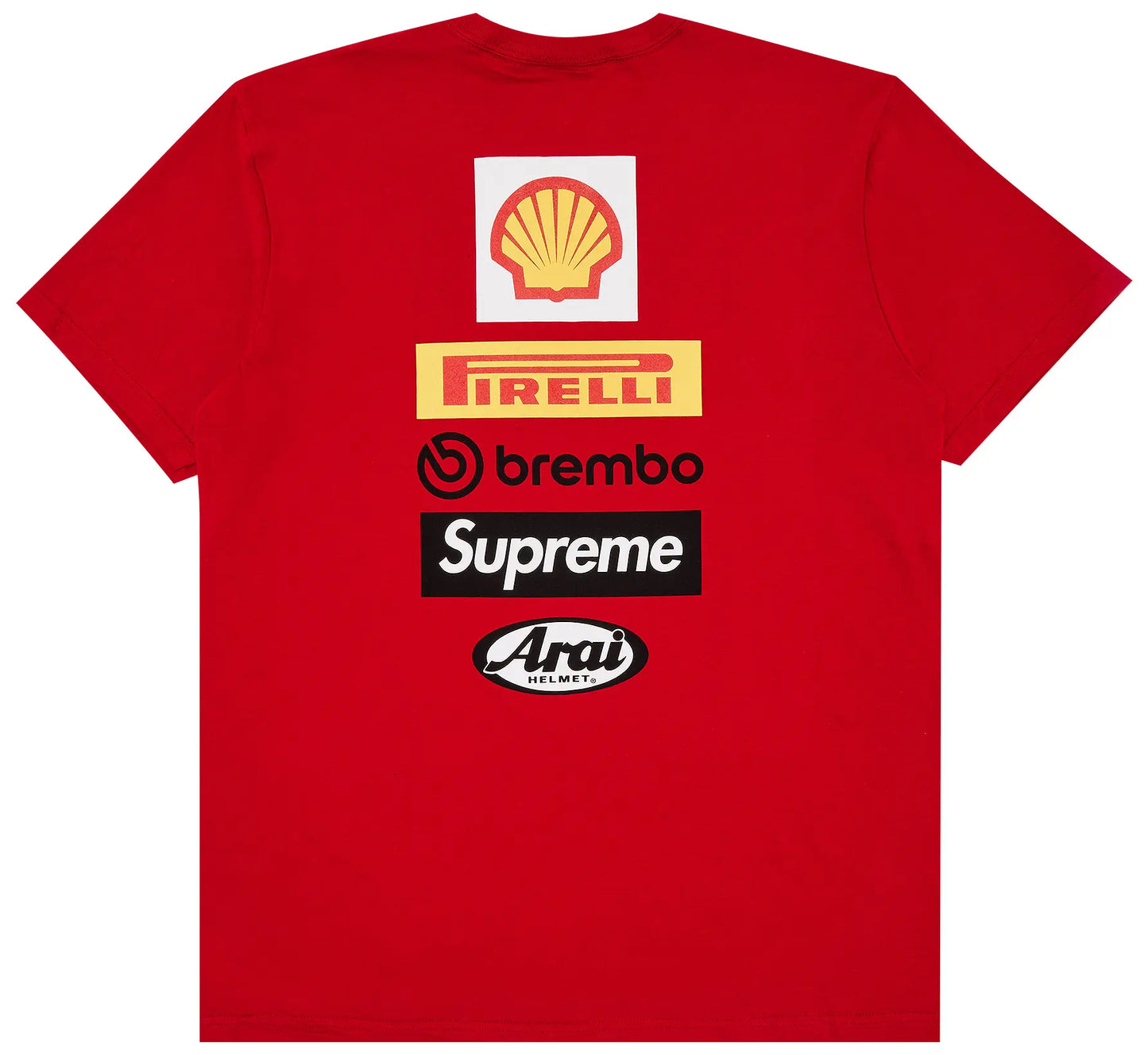 Supreme Ducati Logo Tee Red