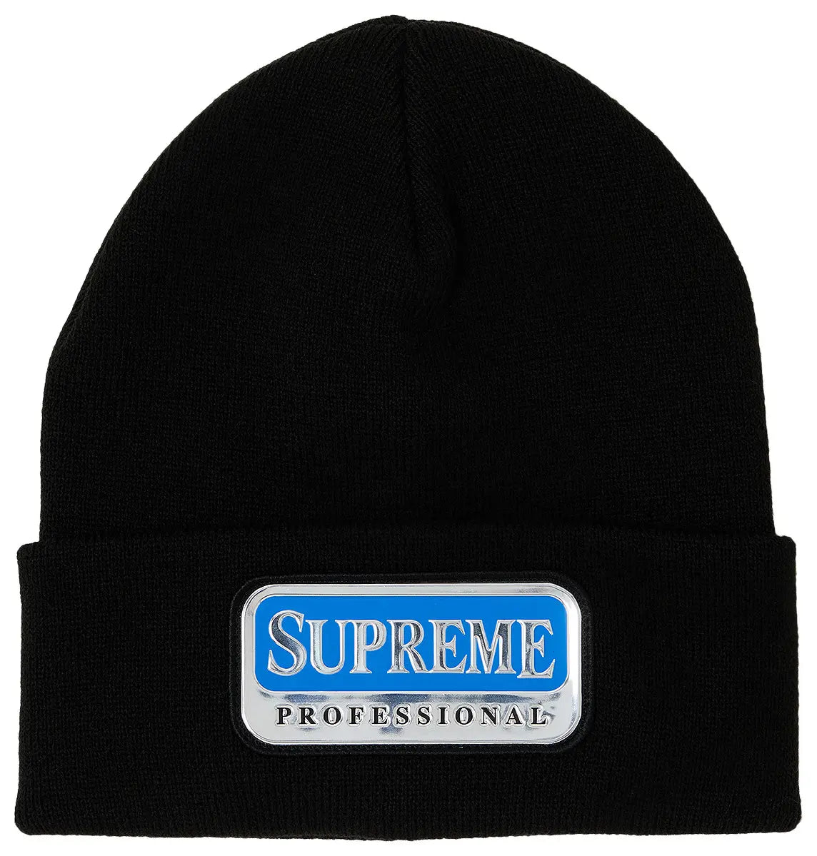 Supreme Professional Beanie Black Hat