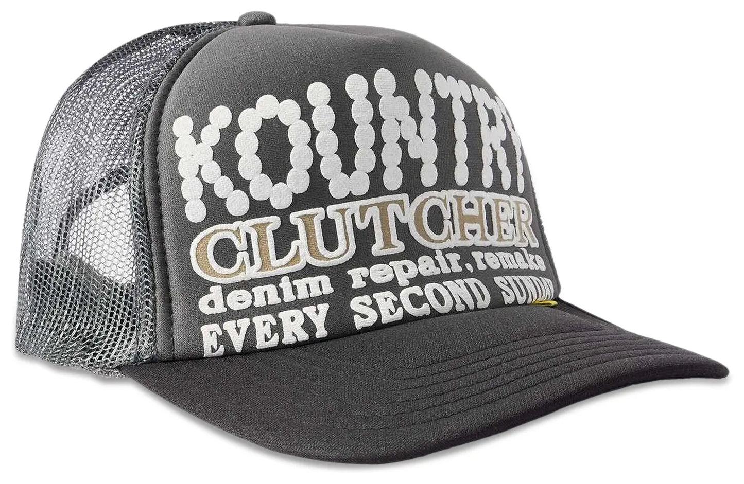 Kapital Pearl Clutcher Trucker Cap 'Grey'