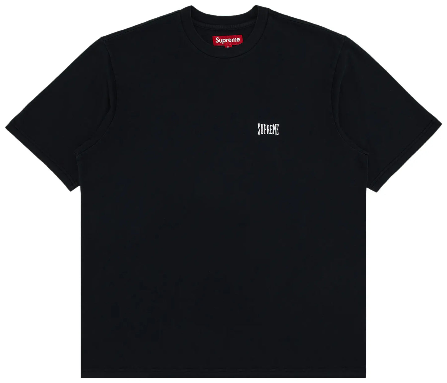 Supreme Warm Up Washed S/S T Shirt Black