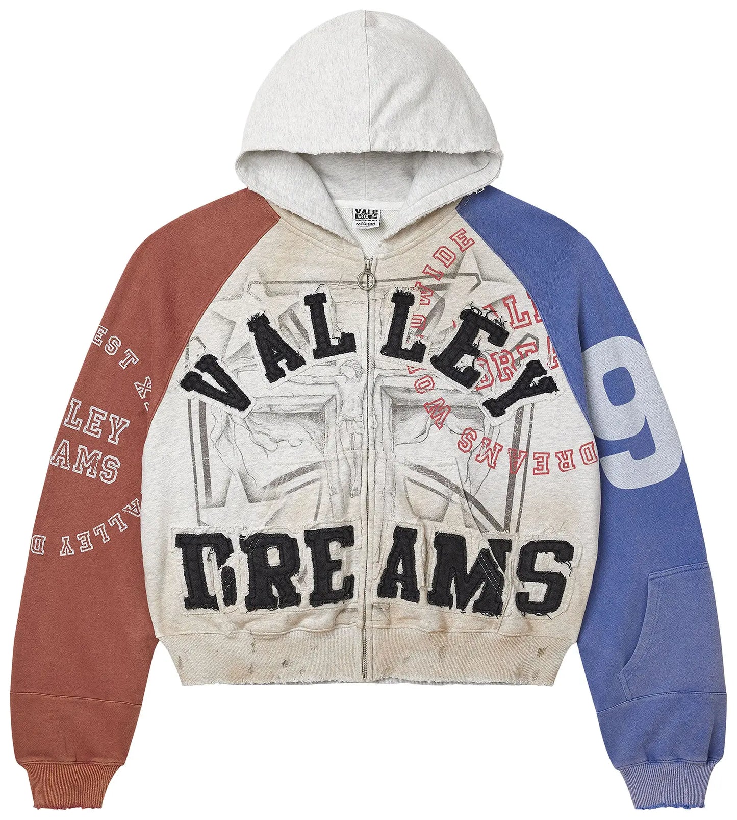 Vale Forever Patriot Chop n Screw Zip Up Hoodie