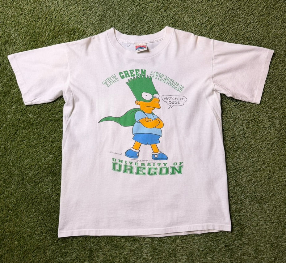 Vintage Bart Oregon Green Avenger T Shirt