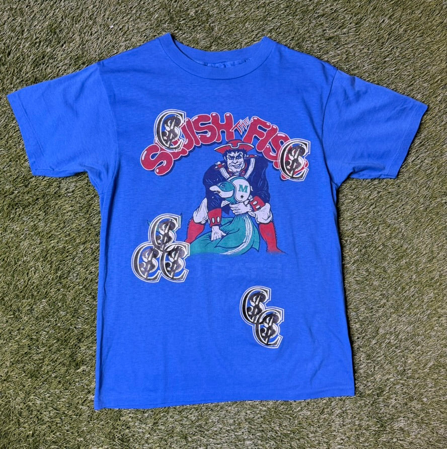 Chris Smokes Vintage Patriots T Shirt