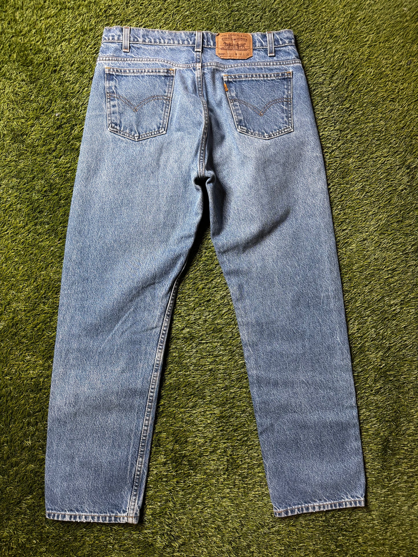 Vintage Levi Orange Tab Blue Jeans