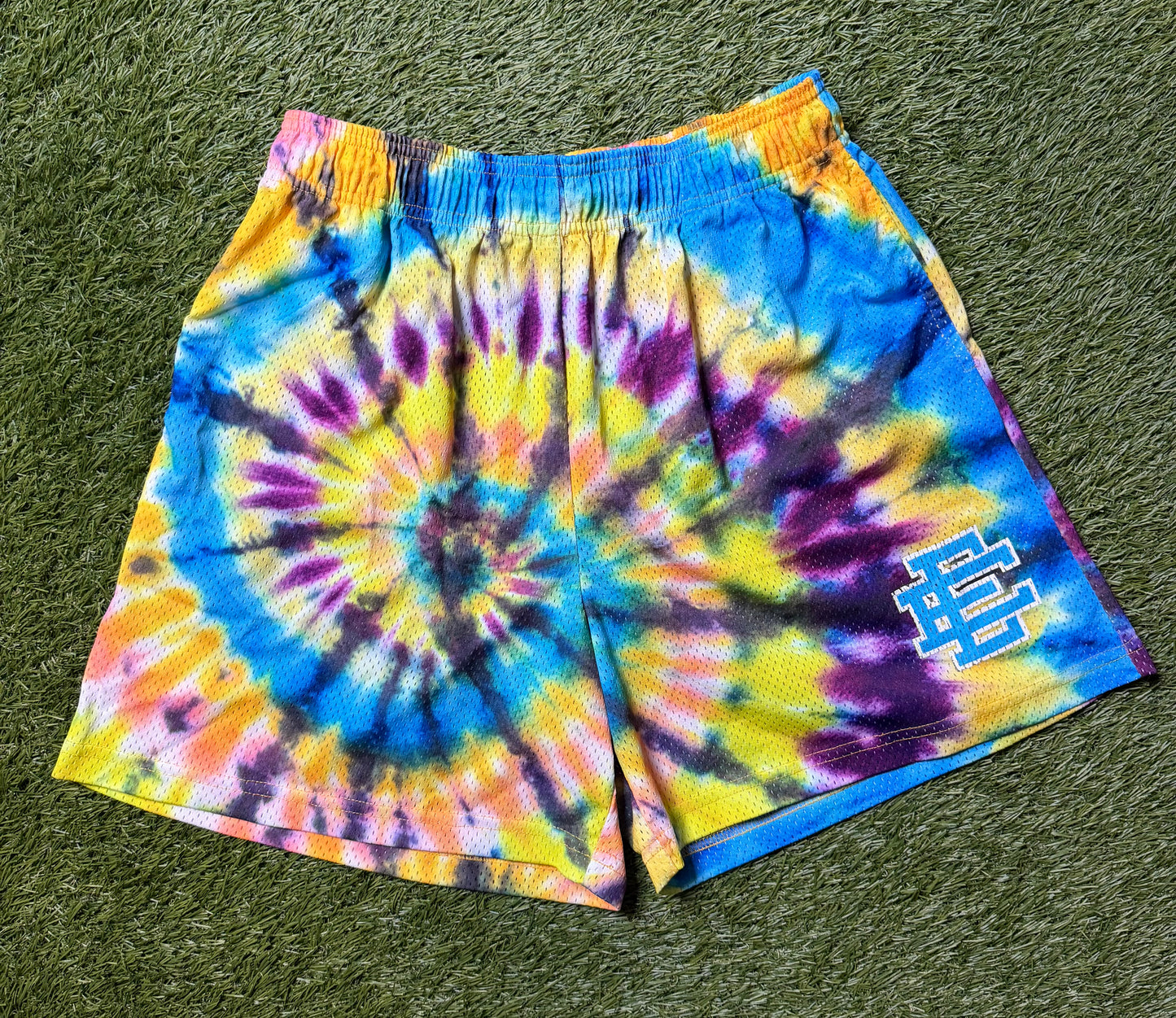 Eric Emanuel Tie Dye EE Shorts