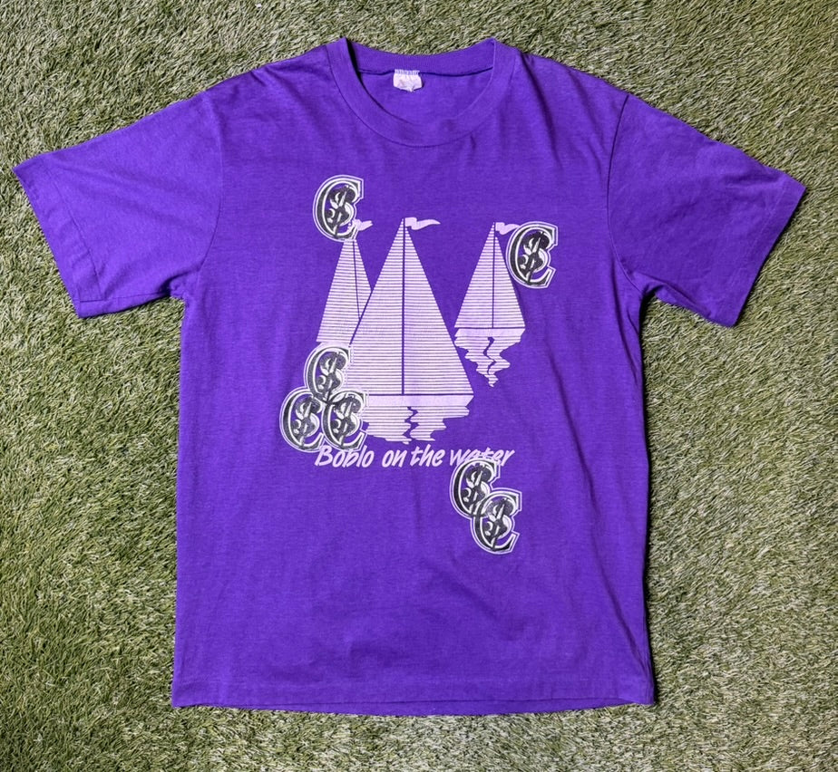 Chris Smokes Vintage Boblo Island T Shirt