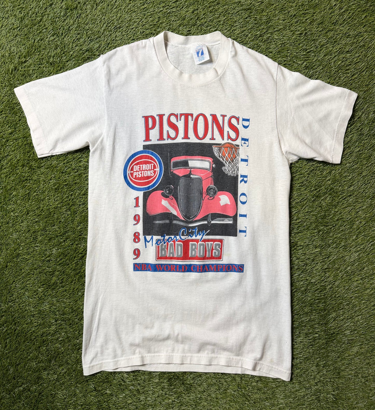 Vintage 1989 Pistons Bad Boys Champions T Shirt