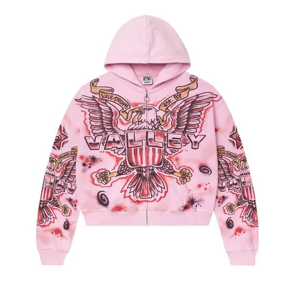 Vale Forever Flag Zipup Hoodie
