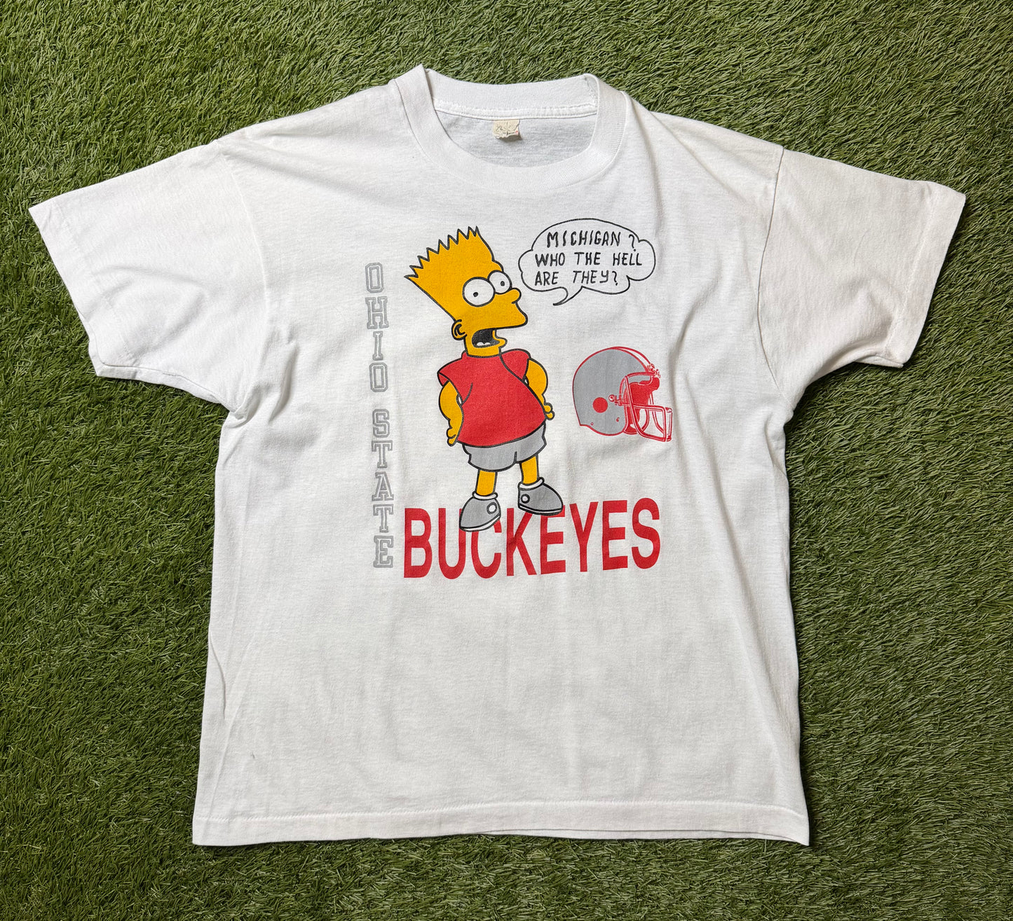 Vintage Bart Ohio ST Buckeyes T Shirt