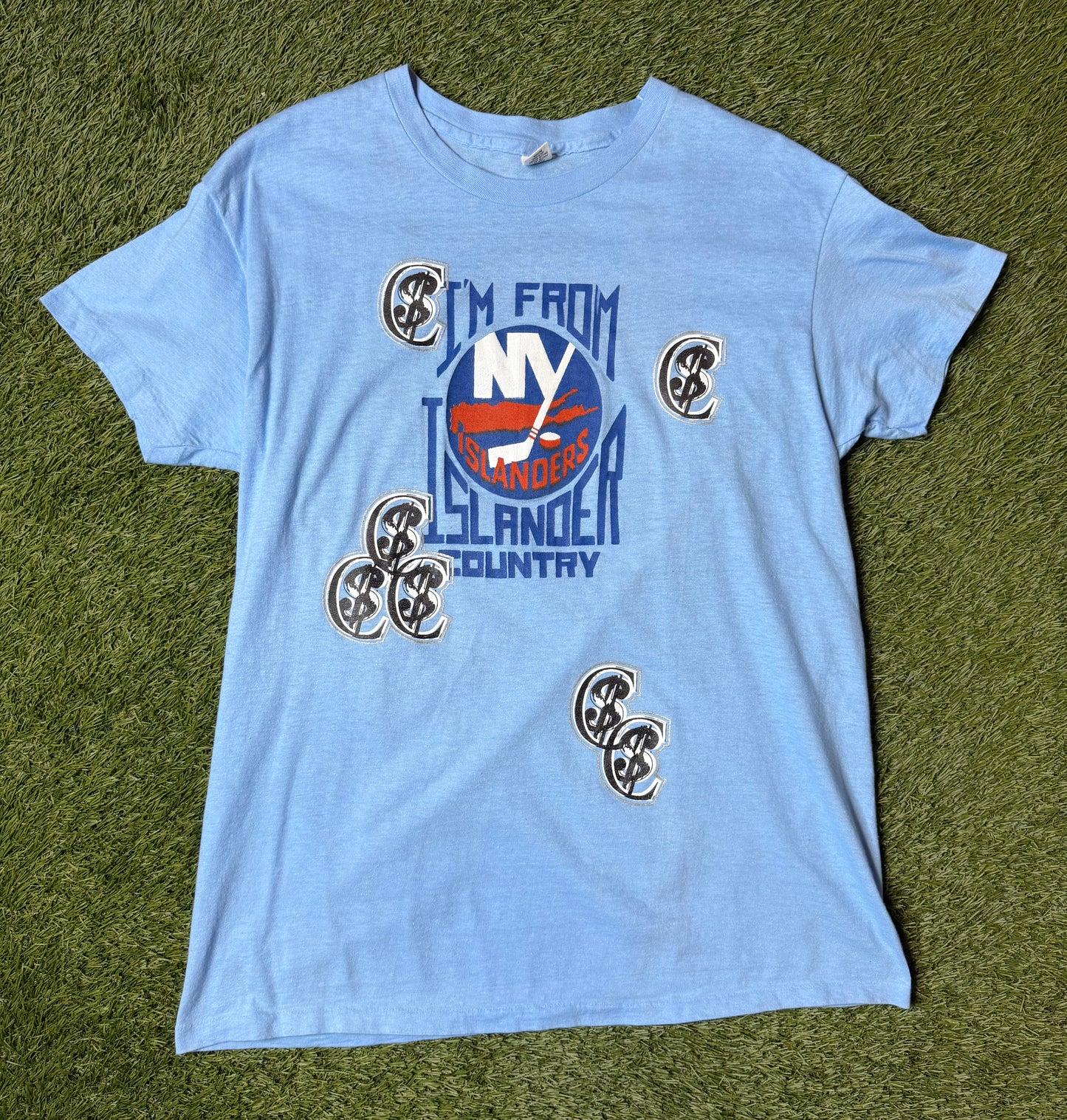 Chris Smokes Vintage NY Islanders T Shirt
