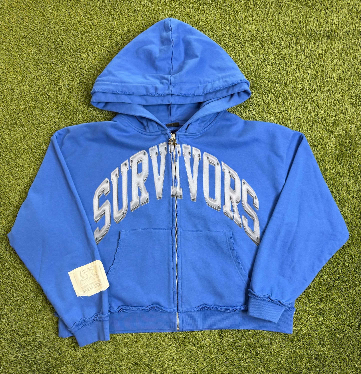Survivors Remorse Built Tough Blue Zip Up