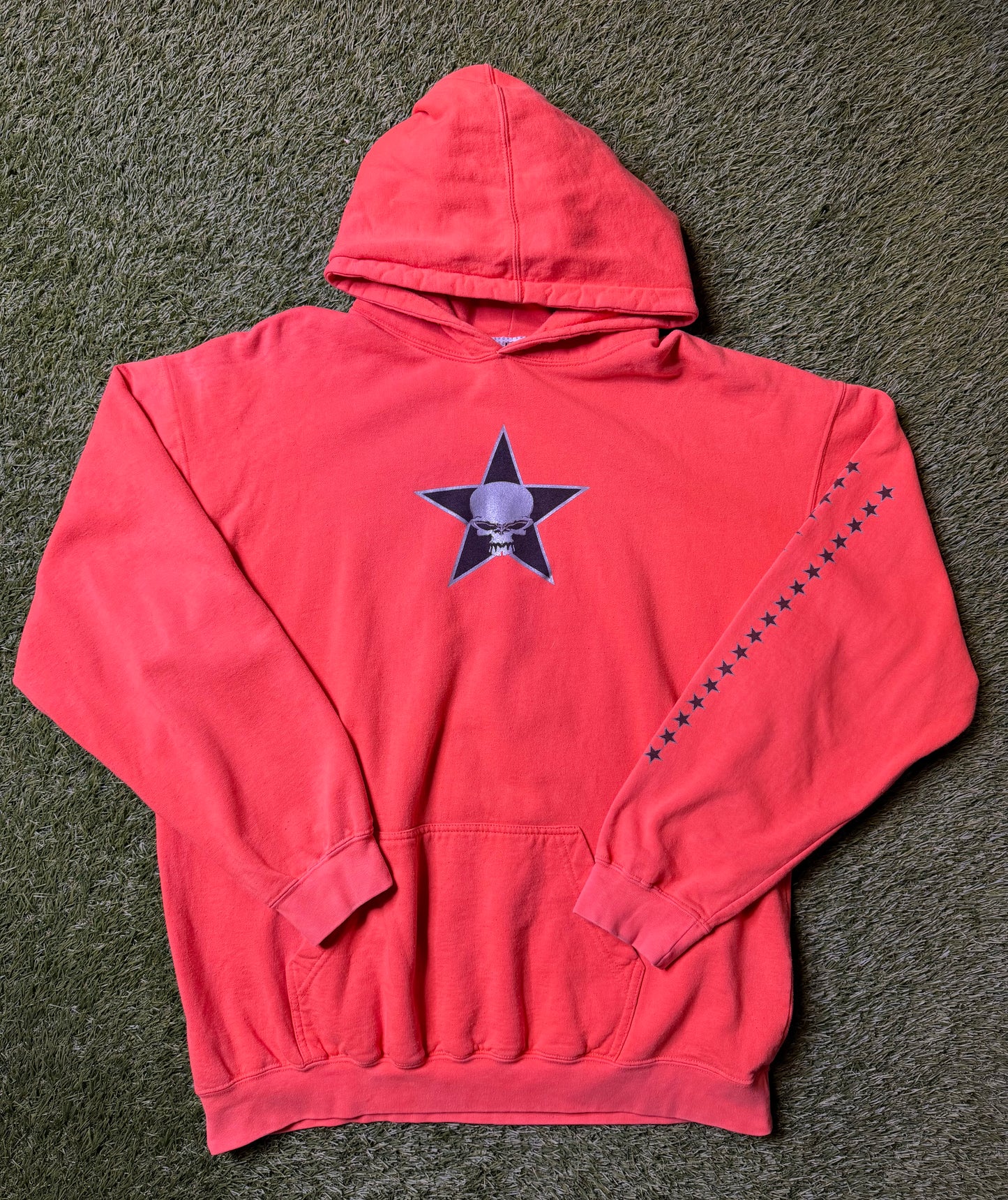Vintage 2000s Jem Sportswear Skull Hoodie