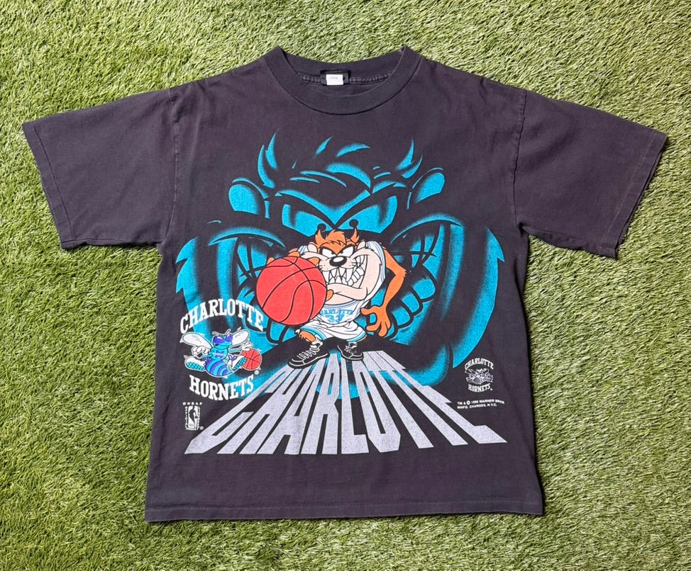 Vintage Taz Charlotte Hornets T Shirt