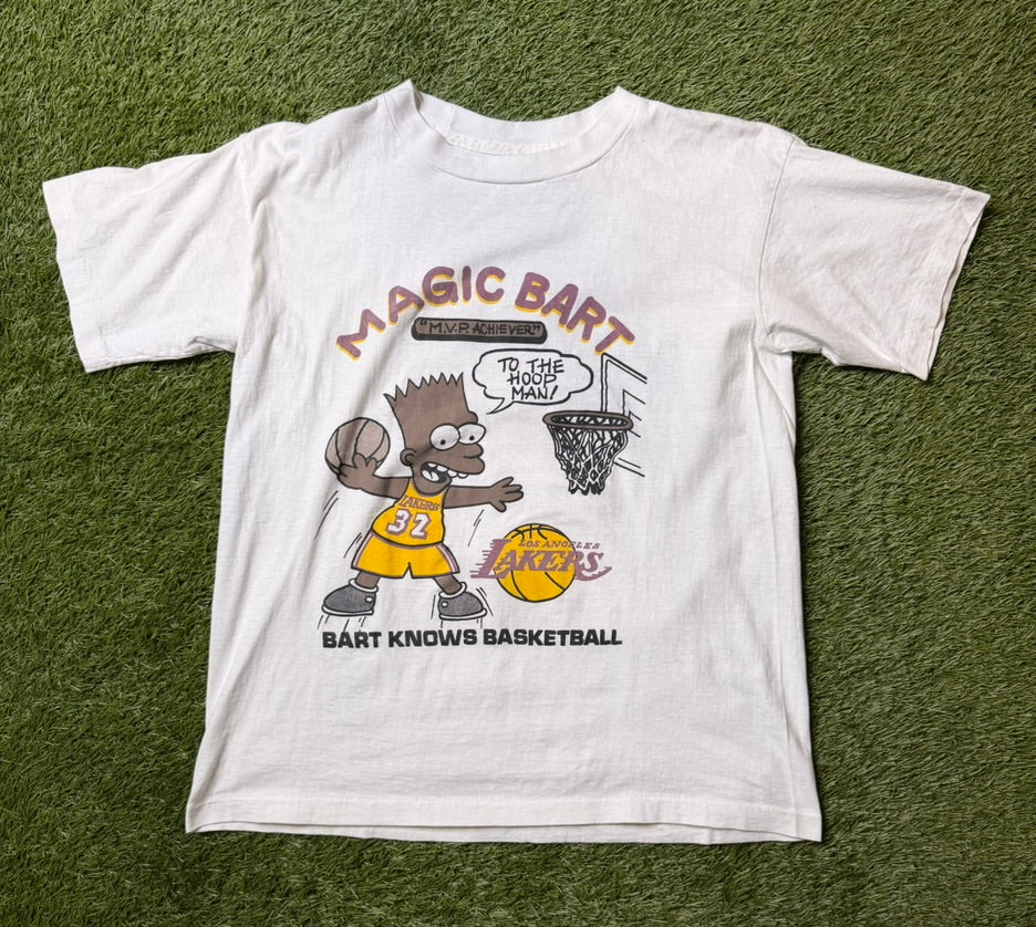 Vintage Magic Bart Lakers T Shirt