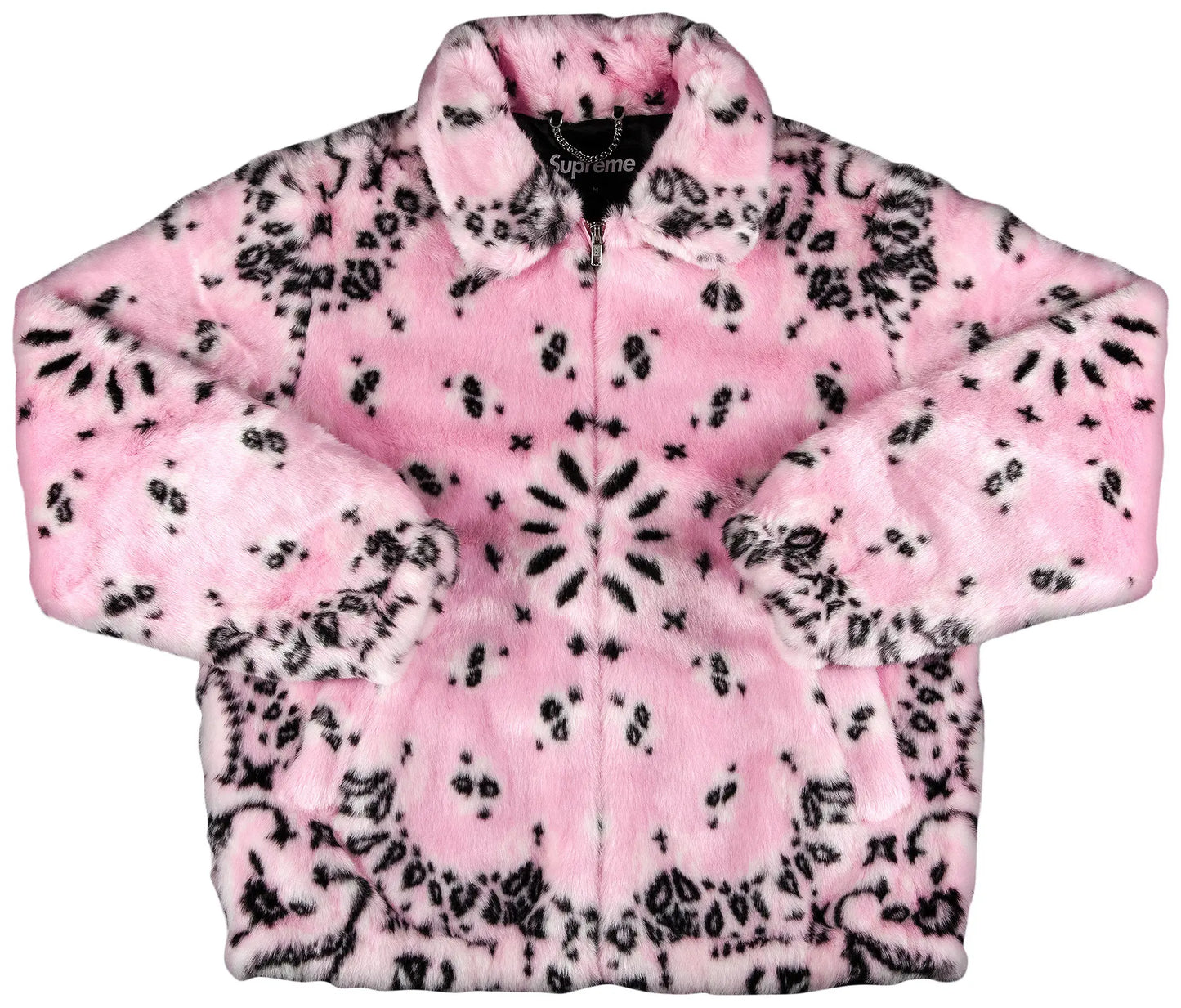 Supreme Bandana Faux Fur Bomber Jacket