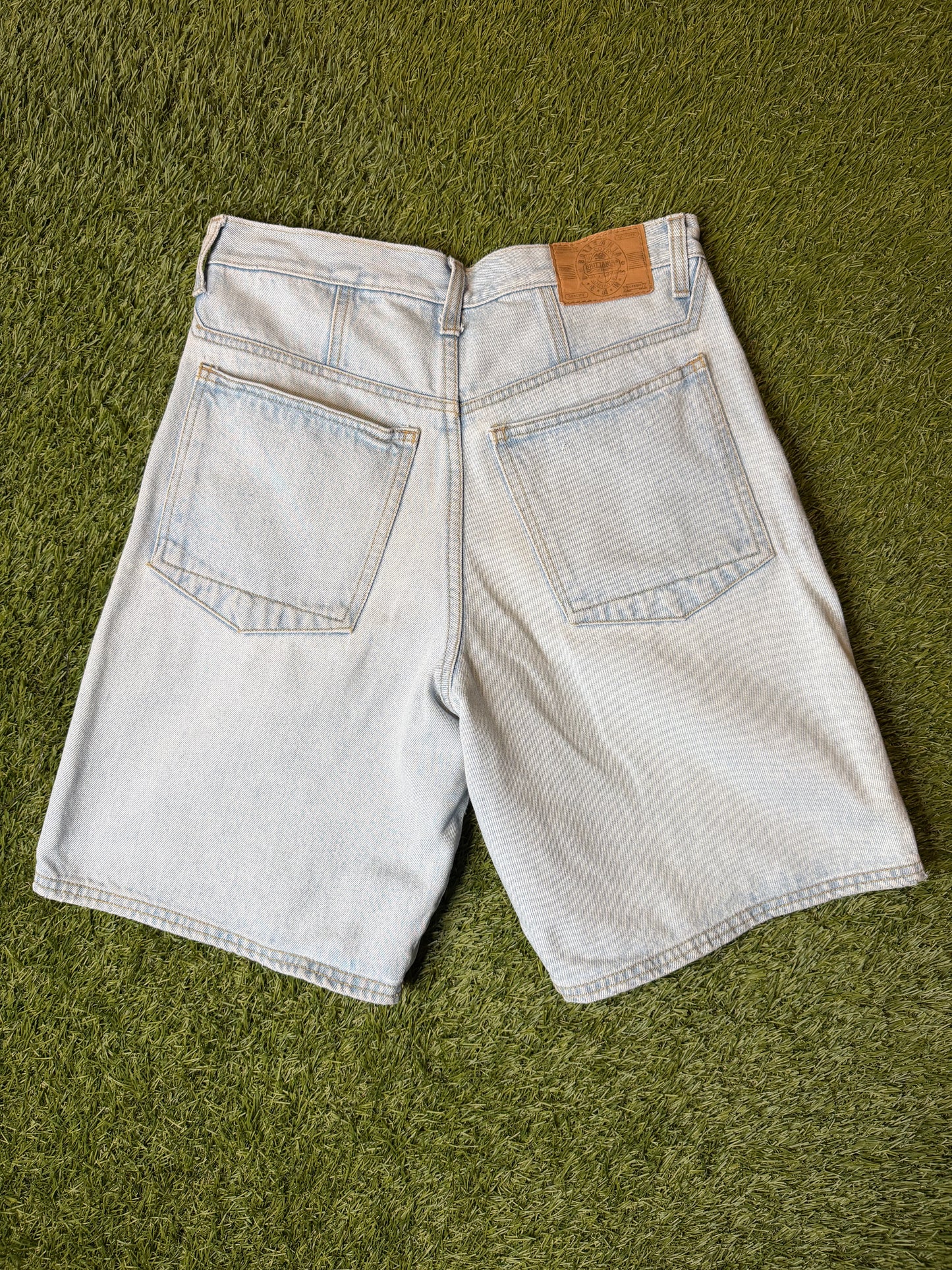 Vintage Brittani Light Wash Denim Jorts