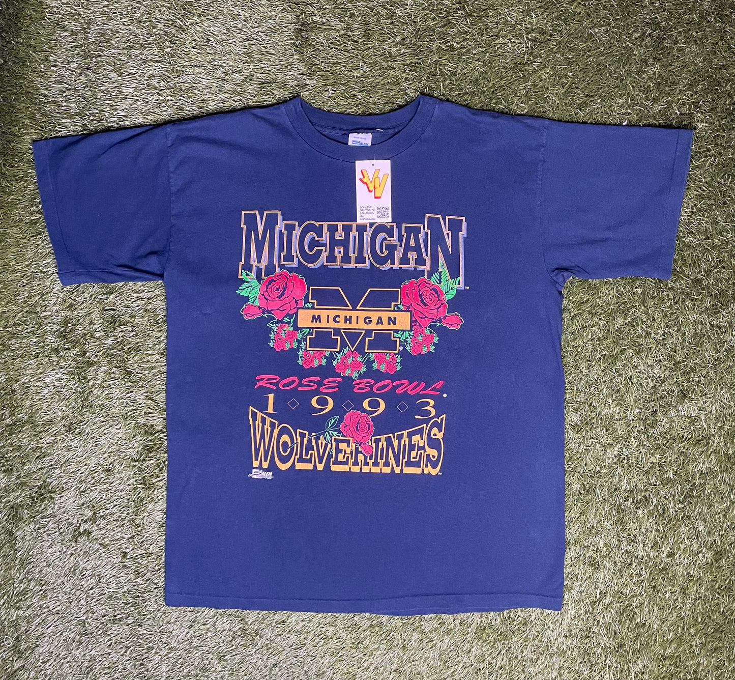 Vintage 1993 U of M Rosebowl T Shirt