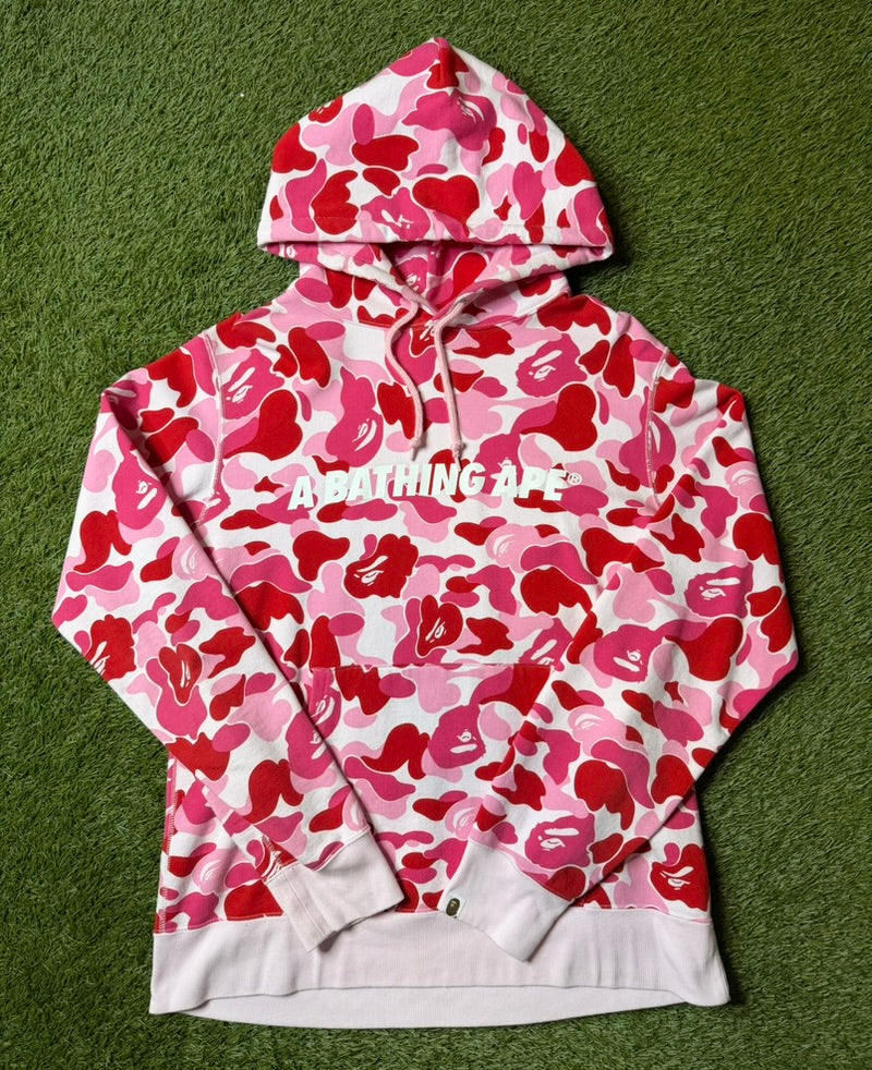 Bape ABC Pink Camo Hoodie