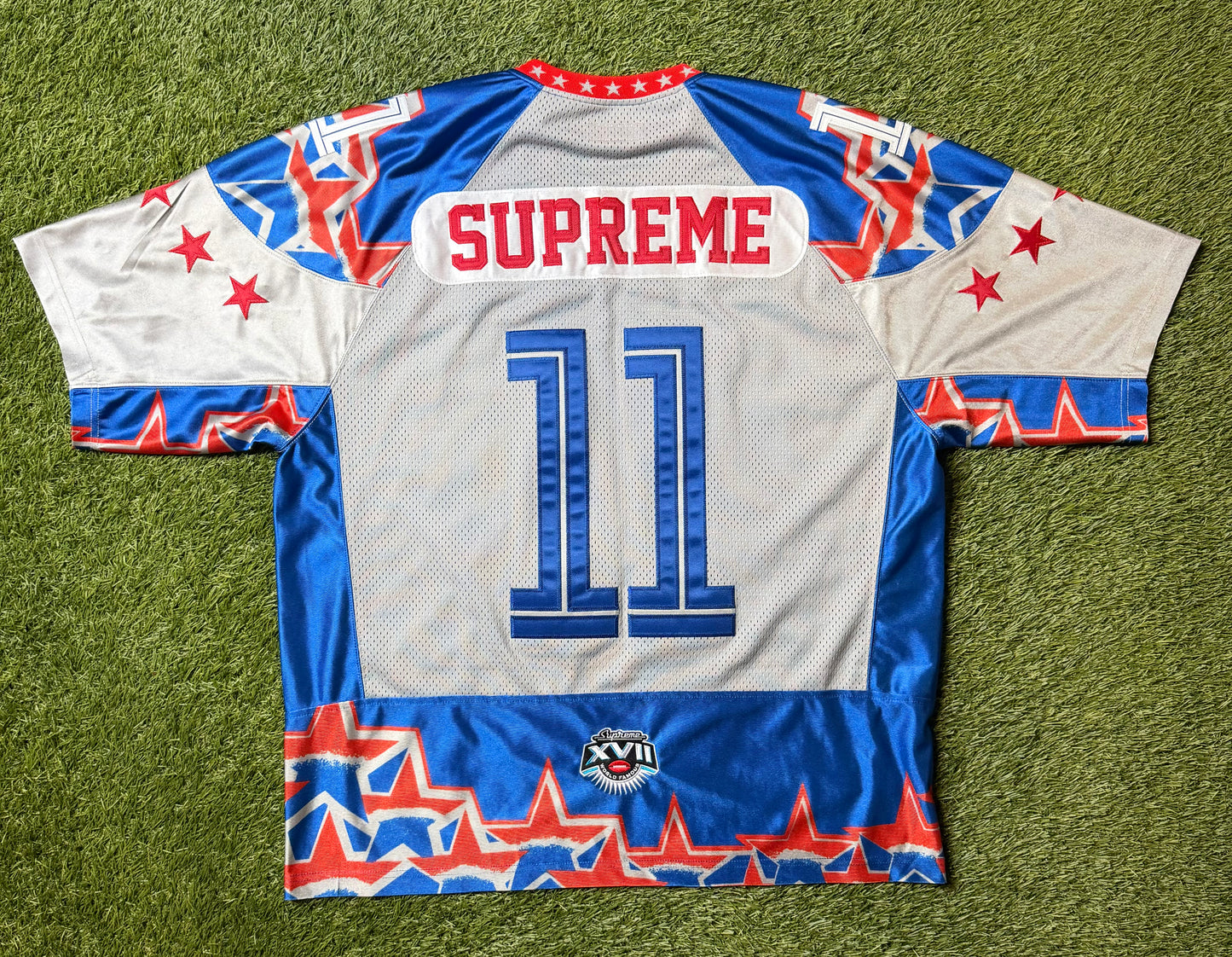 Supreme Stars Football Blue Jersey