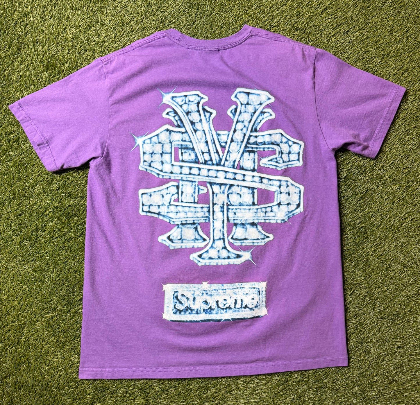 Supreme Snowman Tee Purple