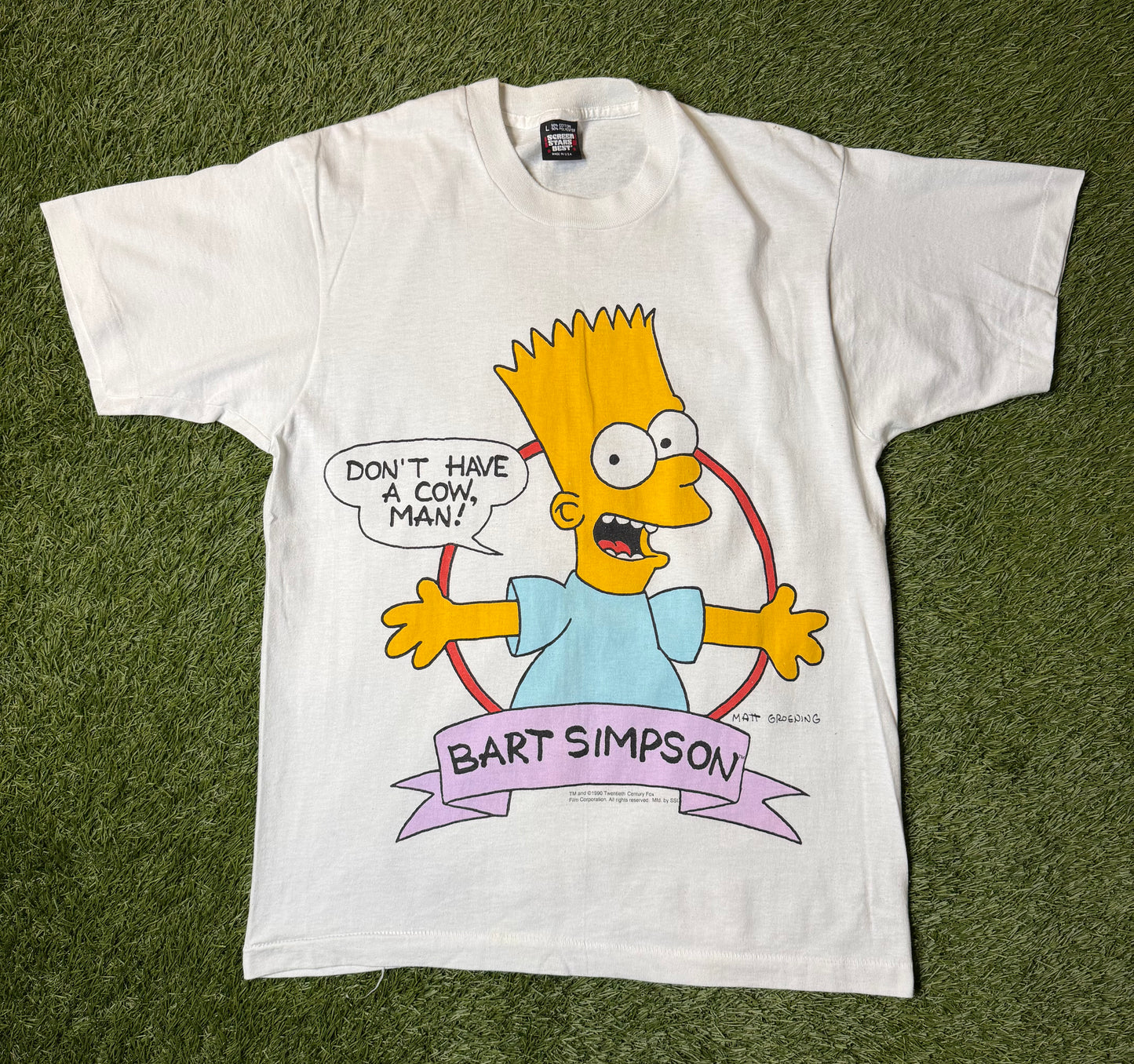 Vintage Bart Simpson Have a Cow T Shirt