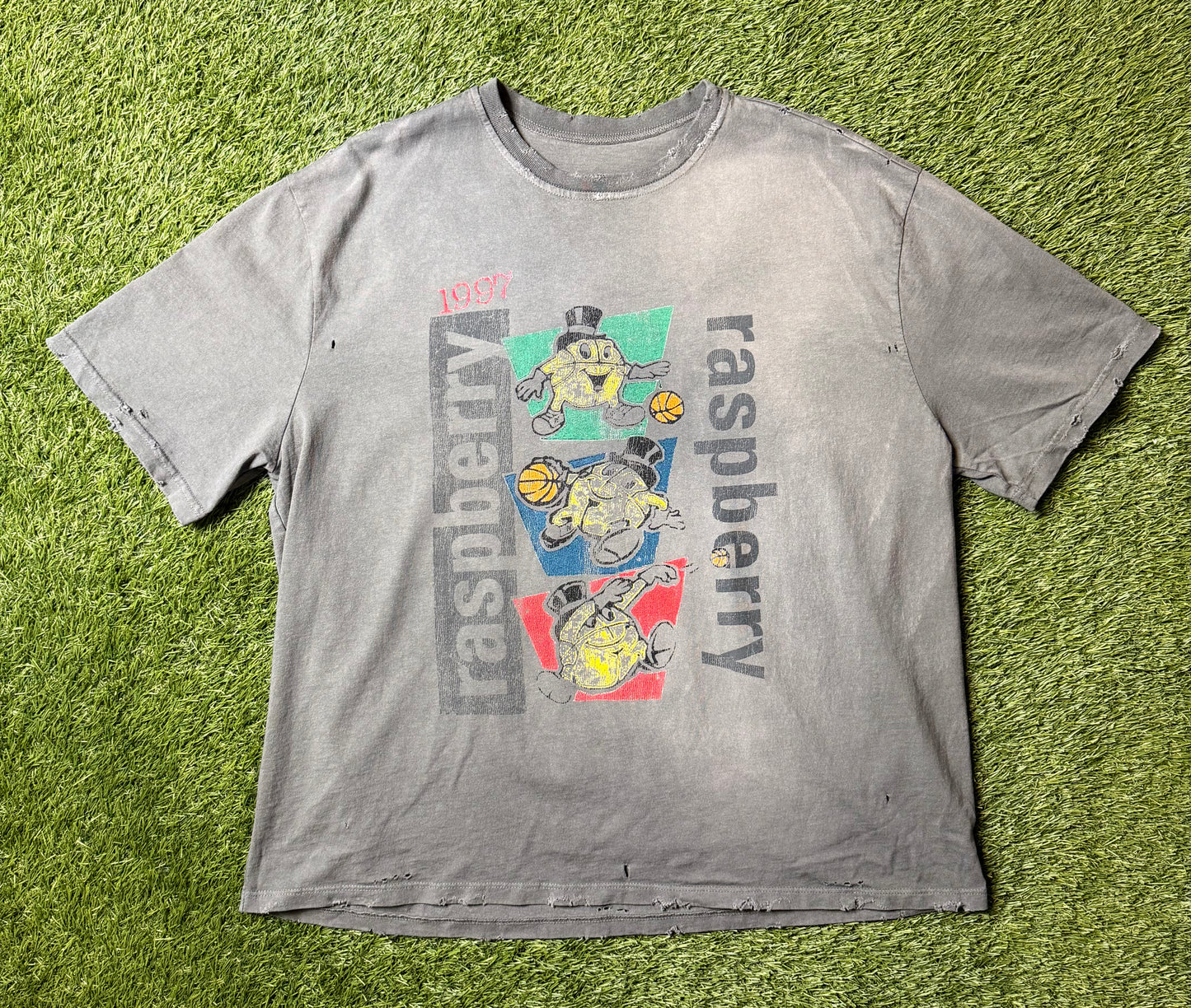 GV Gallery Raspberry Macker Gray T Shirt