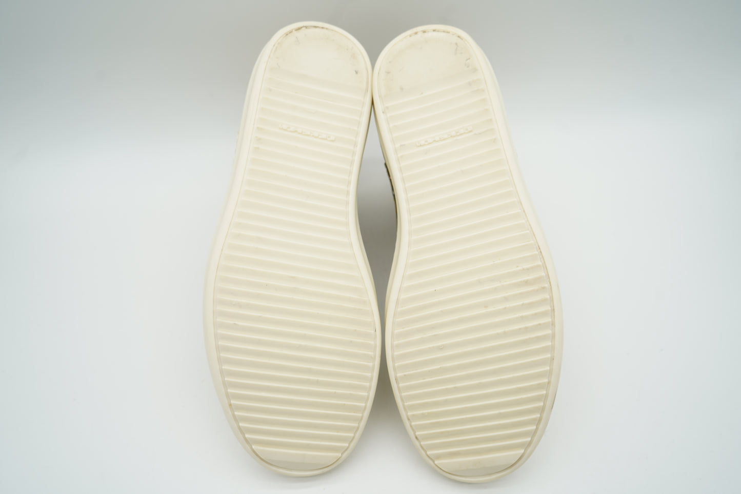 Rick Owens Drkshdw Ramones Suede Ochre Milk Brown