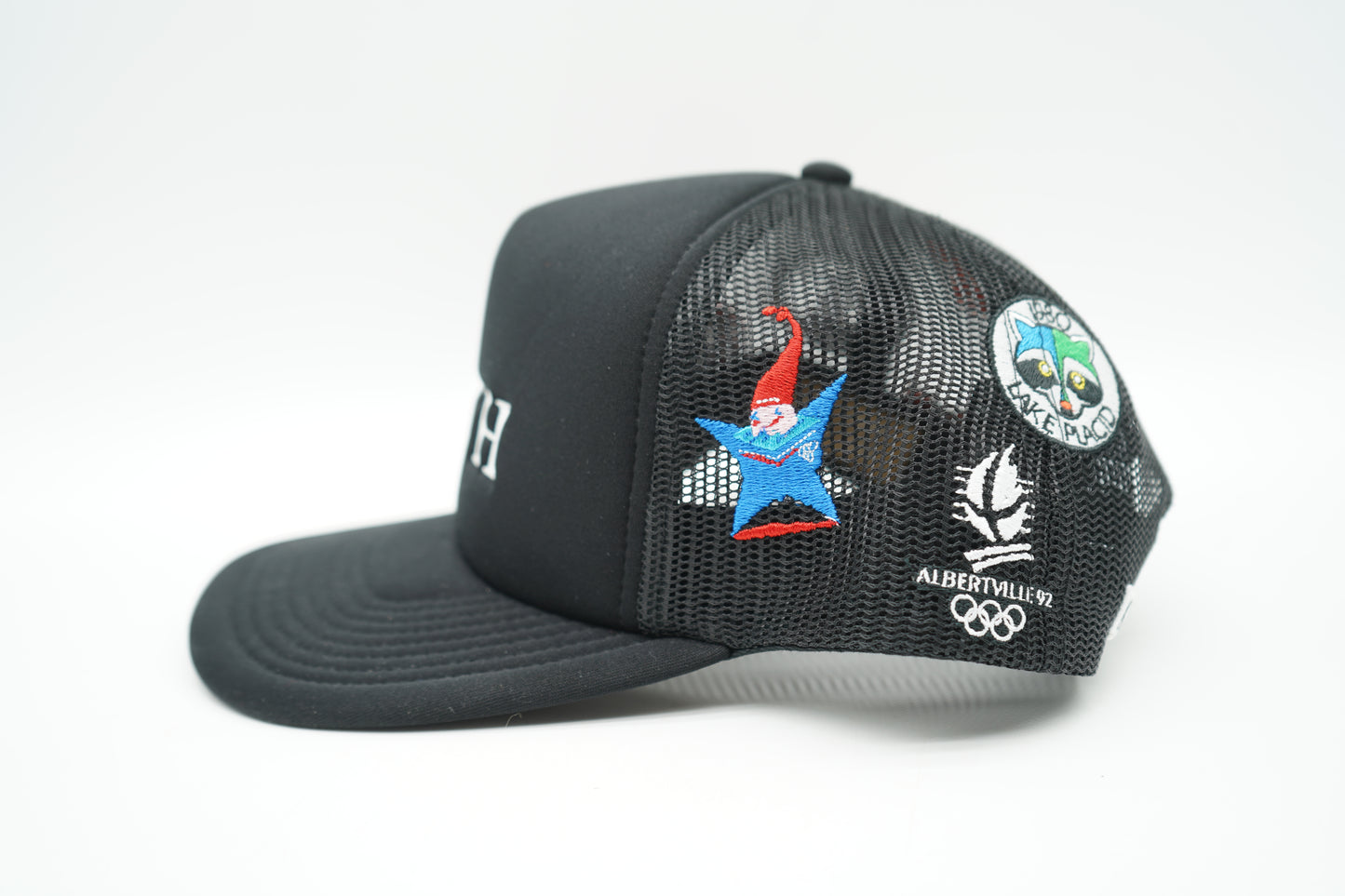 Kith Olympic Heritage Black Trucker Hat