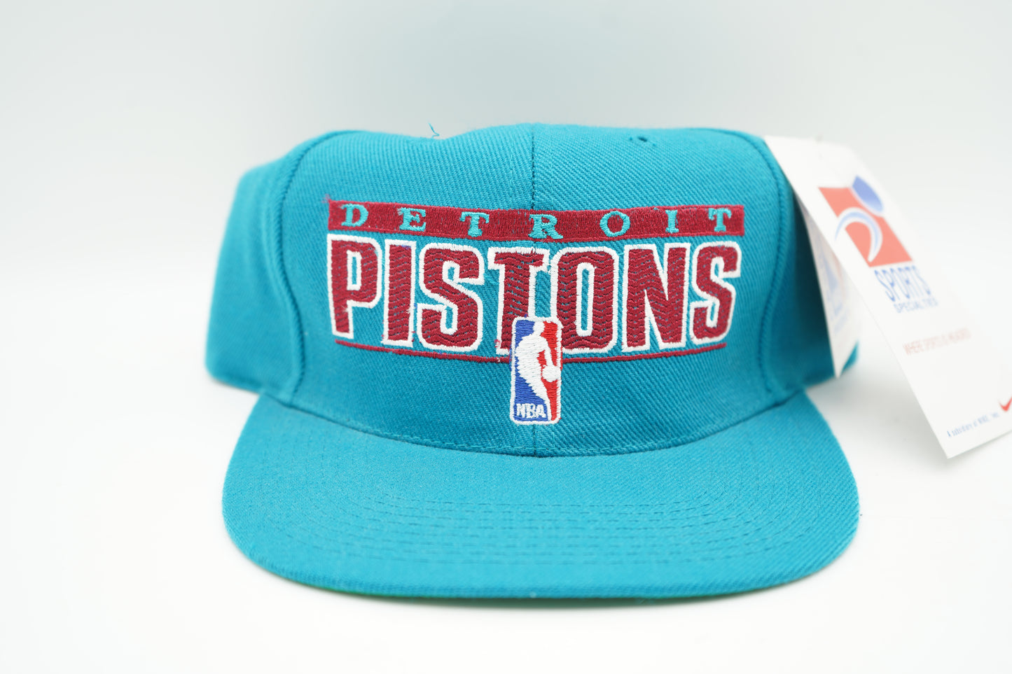Vintage NWT Detroit Pistons Sports Specialties Snapback Hat