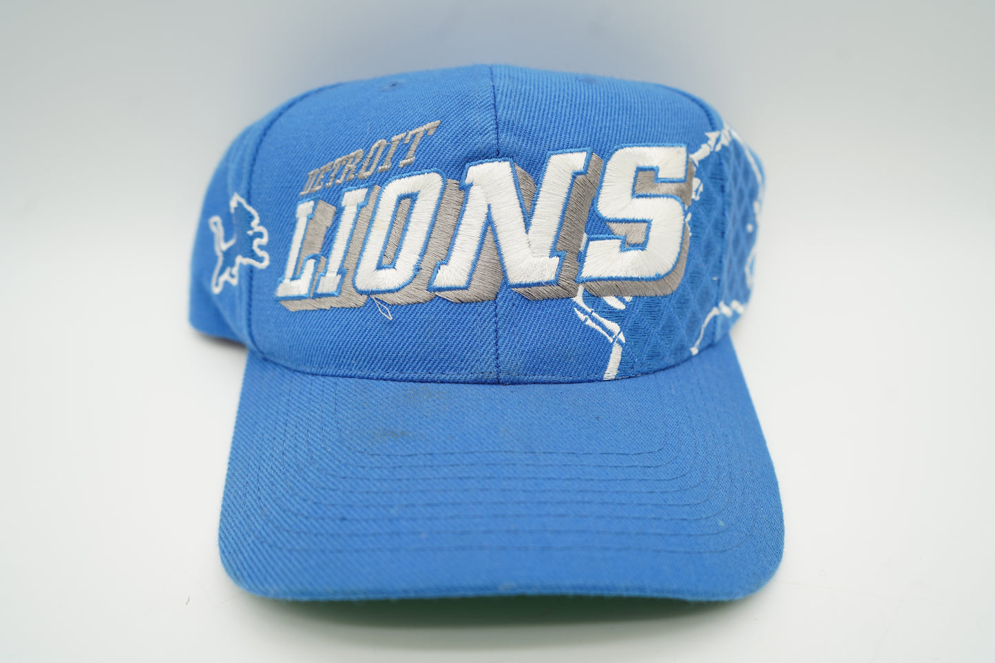 Vintage 90's Detroit Lions Shadow Snapback Hat