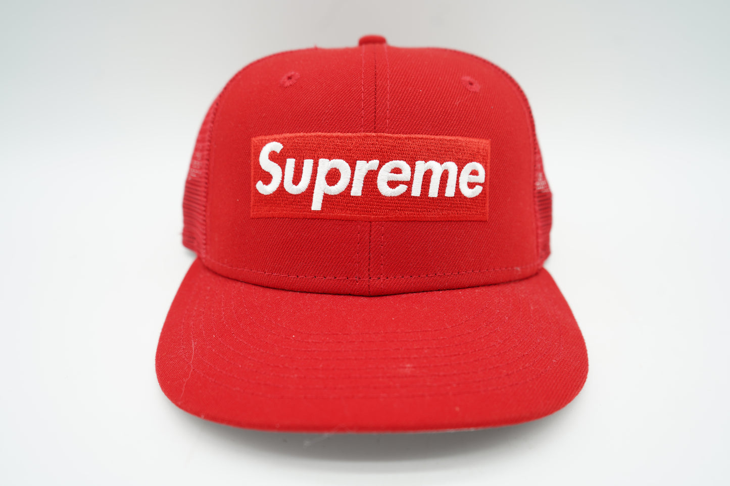 Supreme Box Logo Mesh New Era Fitted 7 1/4
