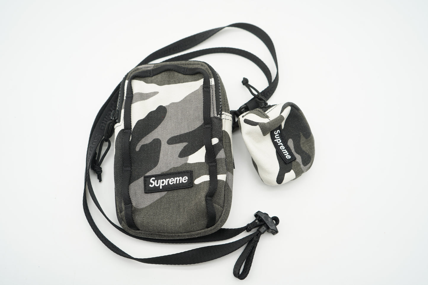 Supreme Camera Bag + Mini Pouch Snow Camo