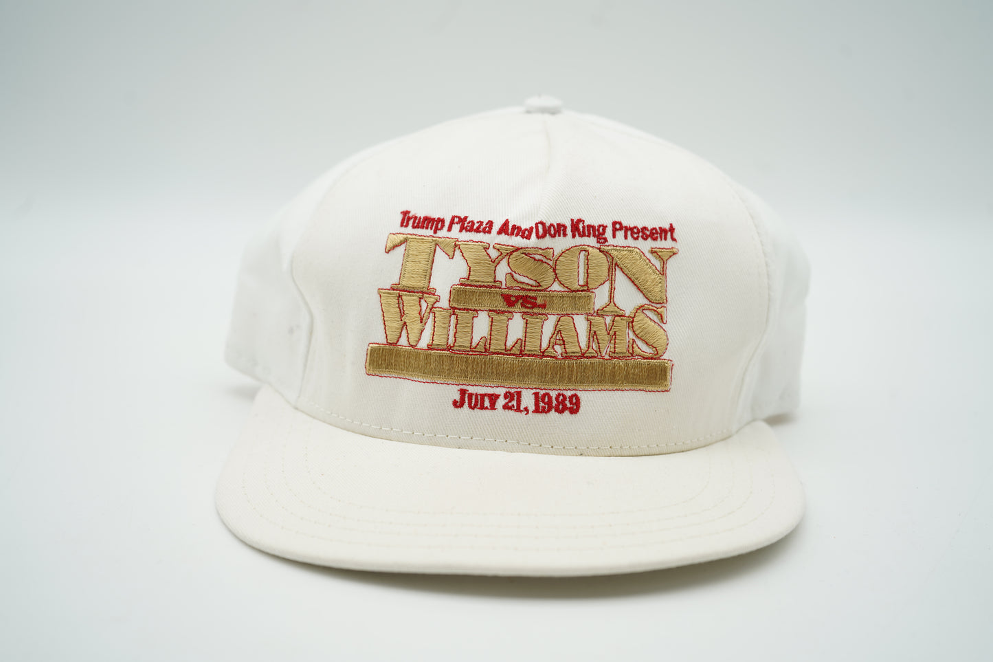 Vintage 1989 Tyson vs Williams Boxing Snapback Hat