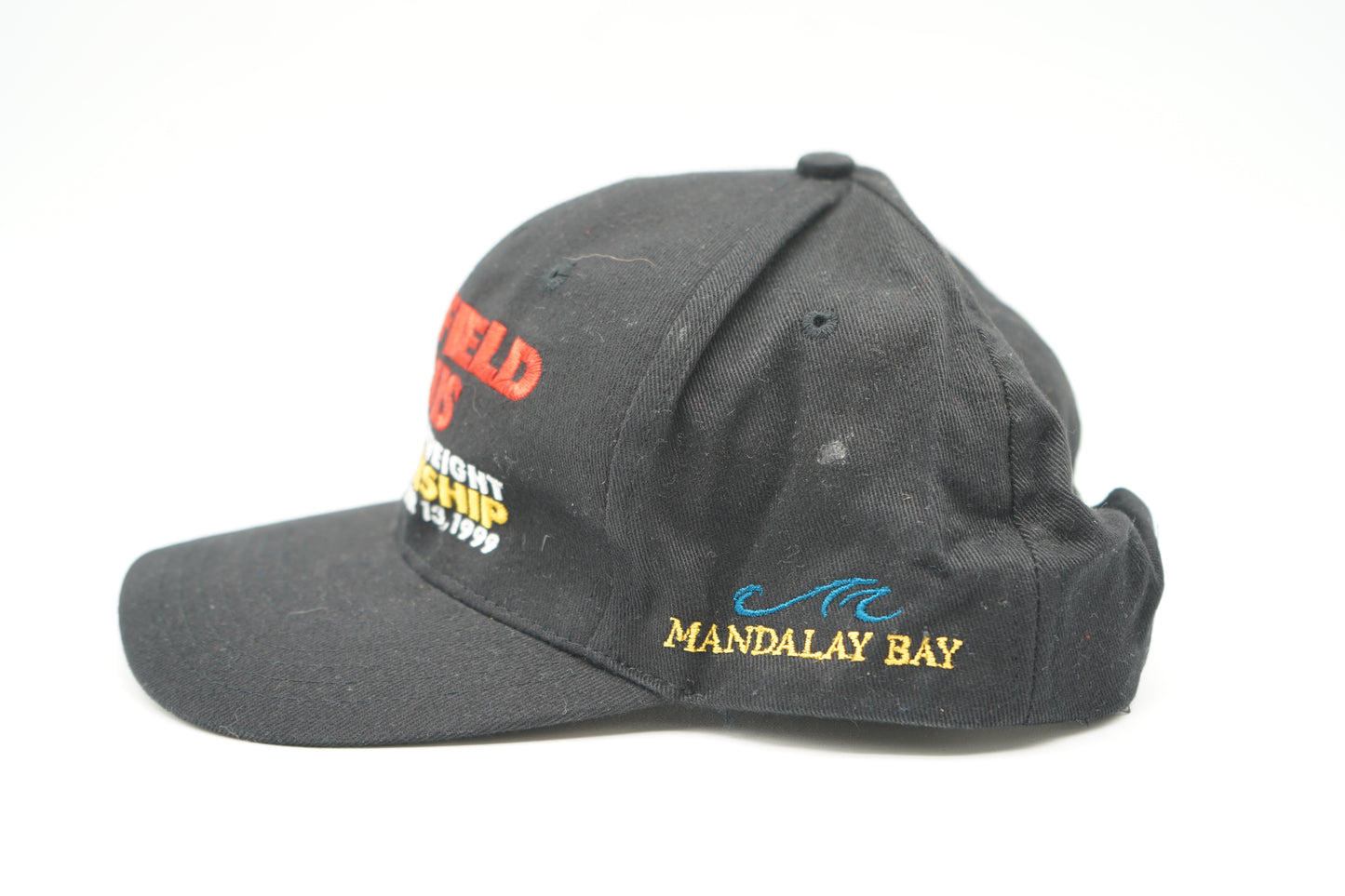 Vintage 1999 Holyfield vs Lewis Heavyweight Champs Snapback Hat