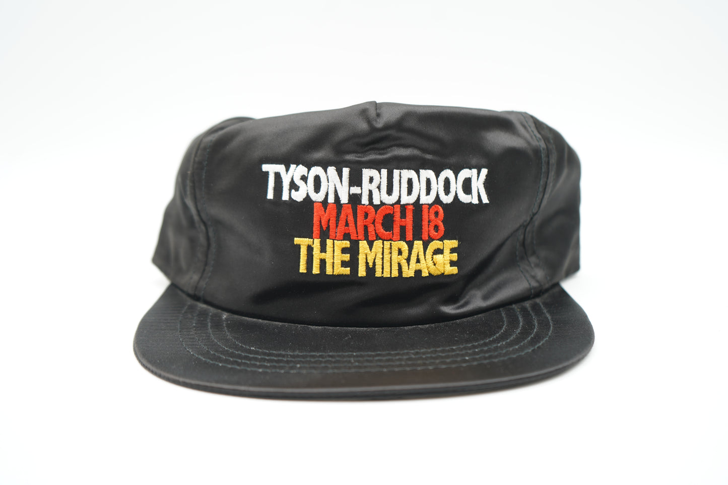 Vintage 90's Tyson vs Ruddock Boxing Satin Strapback Hat