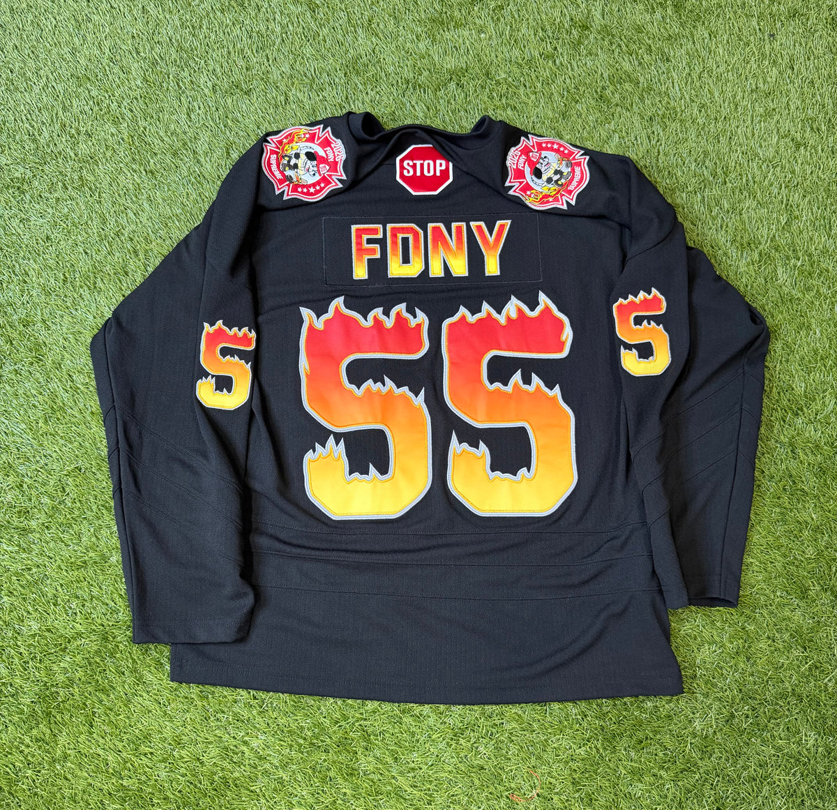 Supreme FDNY Hockey Jersey Black