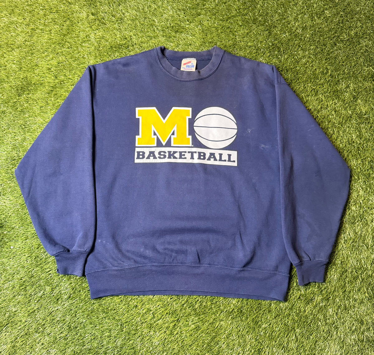 Vintage Michigan Basketball Crewneck