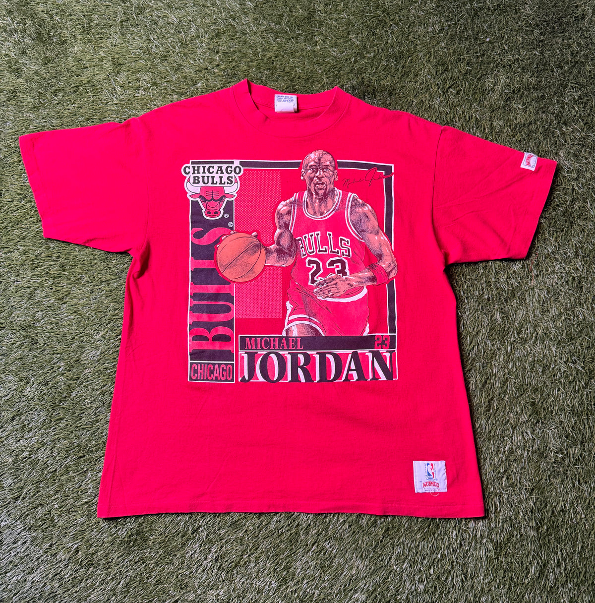 Vintage 90's Michael Jordan Statline T Shirt