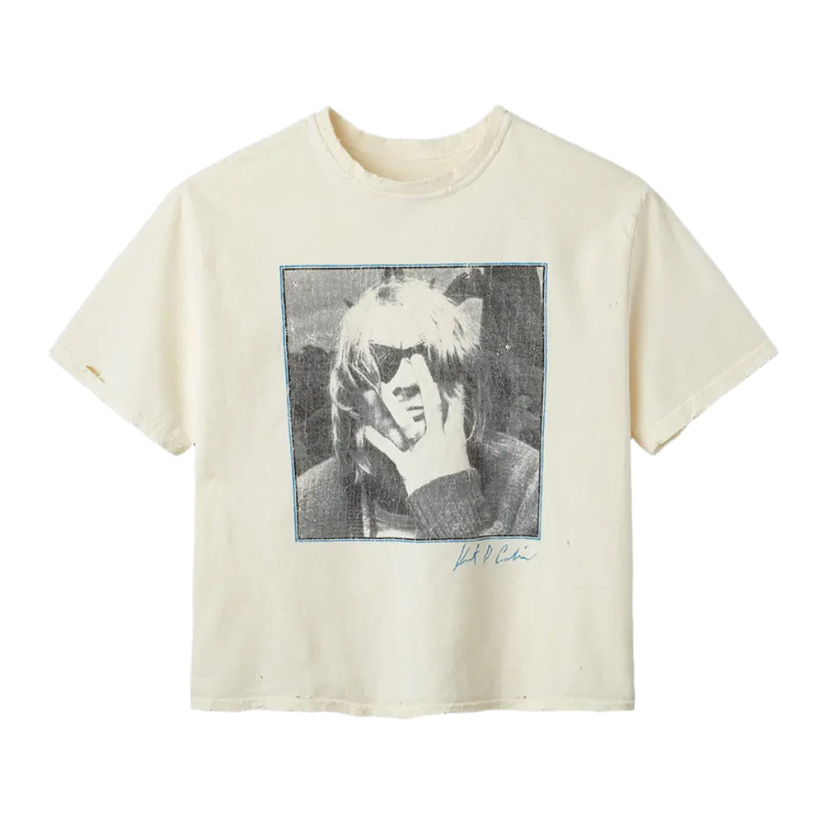 GV Gallery Kurt Cobain Tee Cream