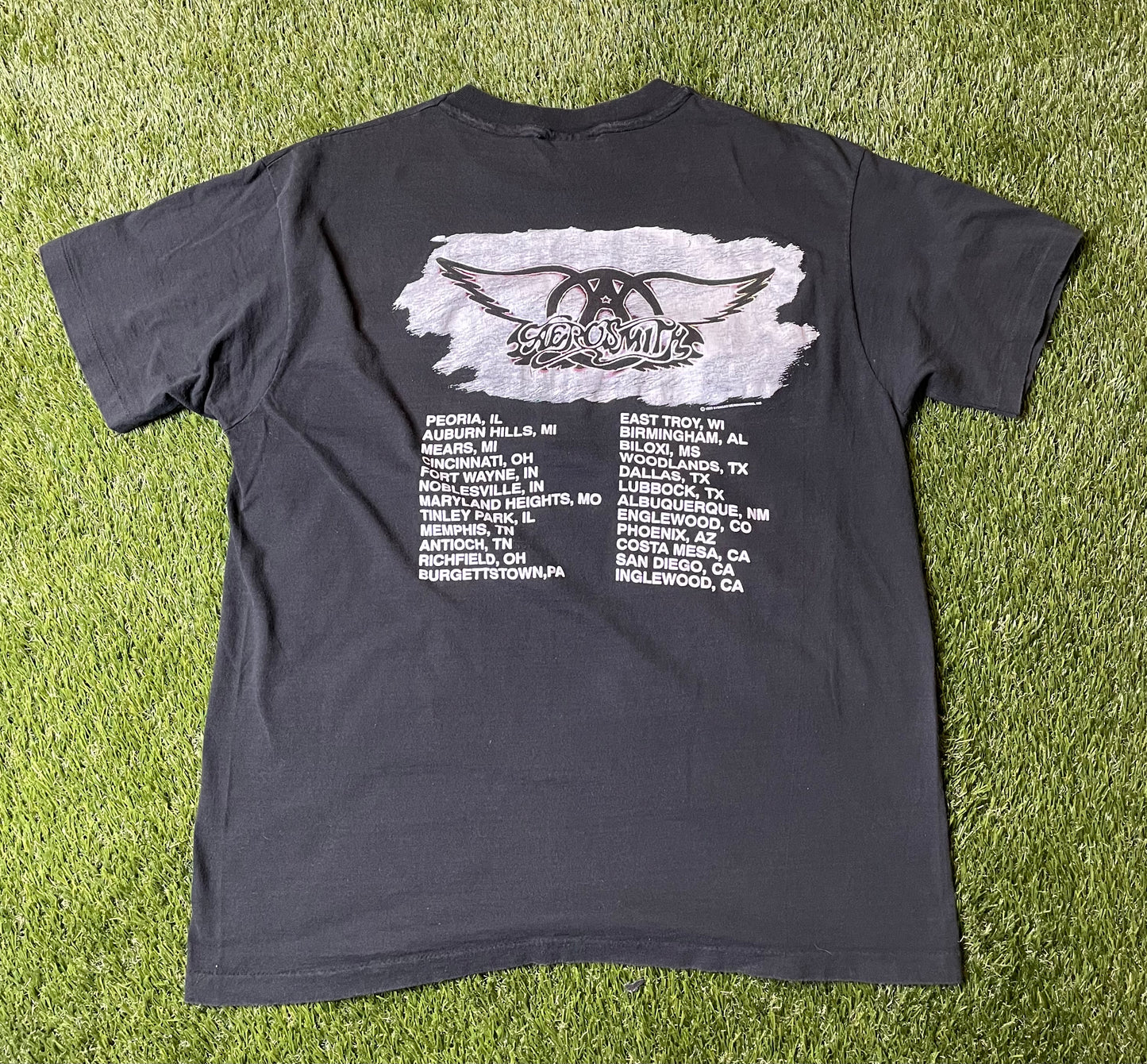 Vintage 90's Aerosmith Get a grip Band T Shirt