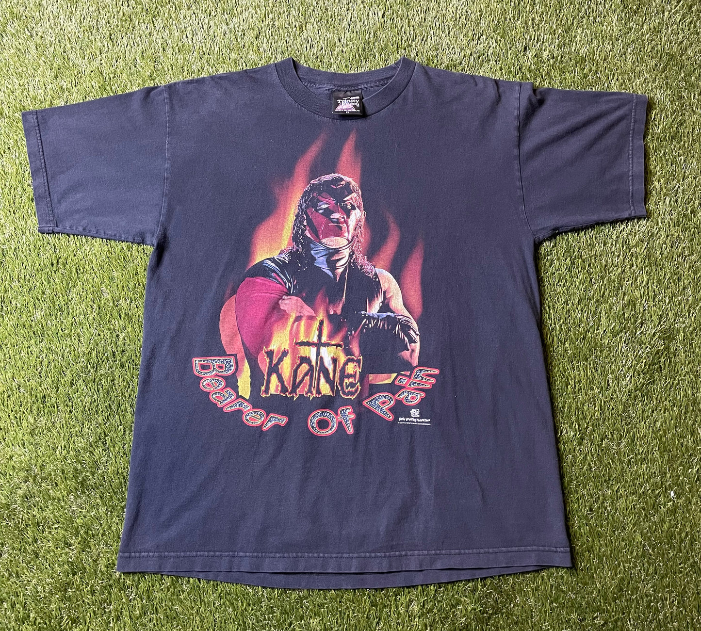 Vintage 90's Kane WWF T Shirt
