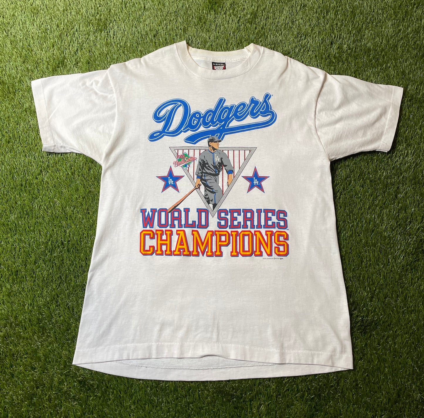 Vintage 1988 LA Dodgers World Series Champs T Shirt