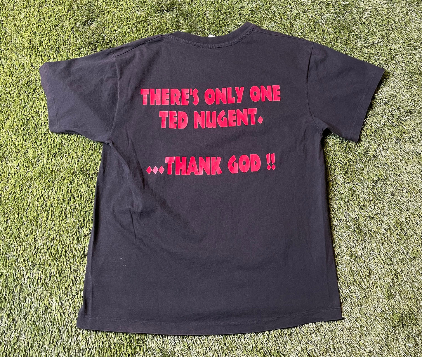 Vintage 90's Ted Nugent Band T Shirt