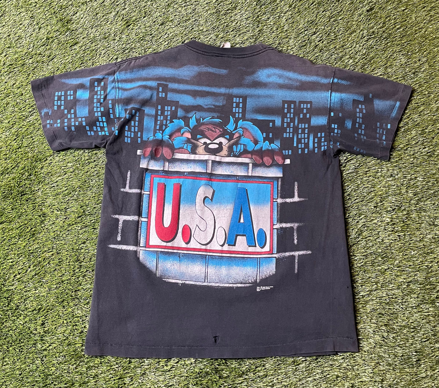 Vintage 1996 Tazmanian Devil USA T Shirt