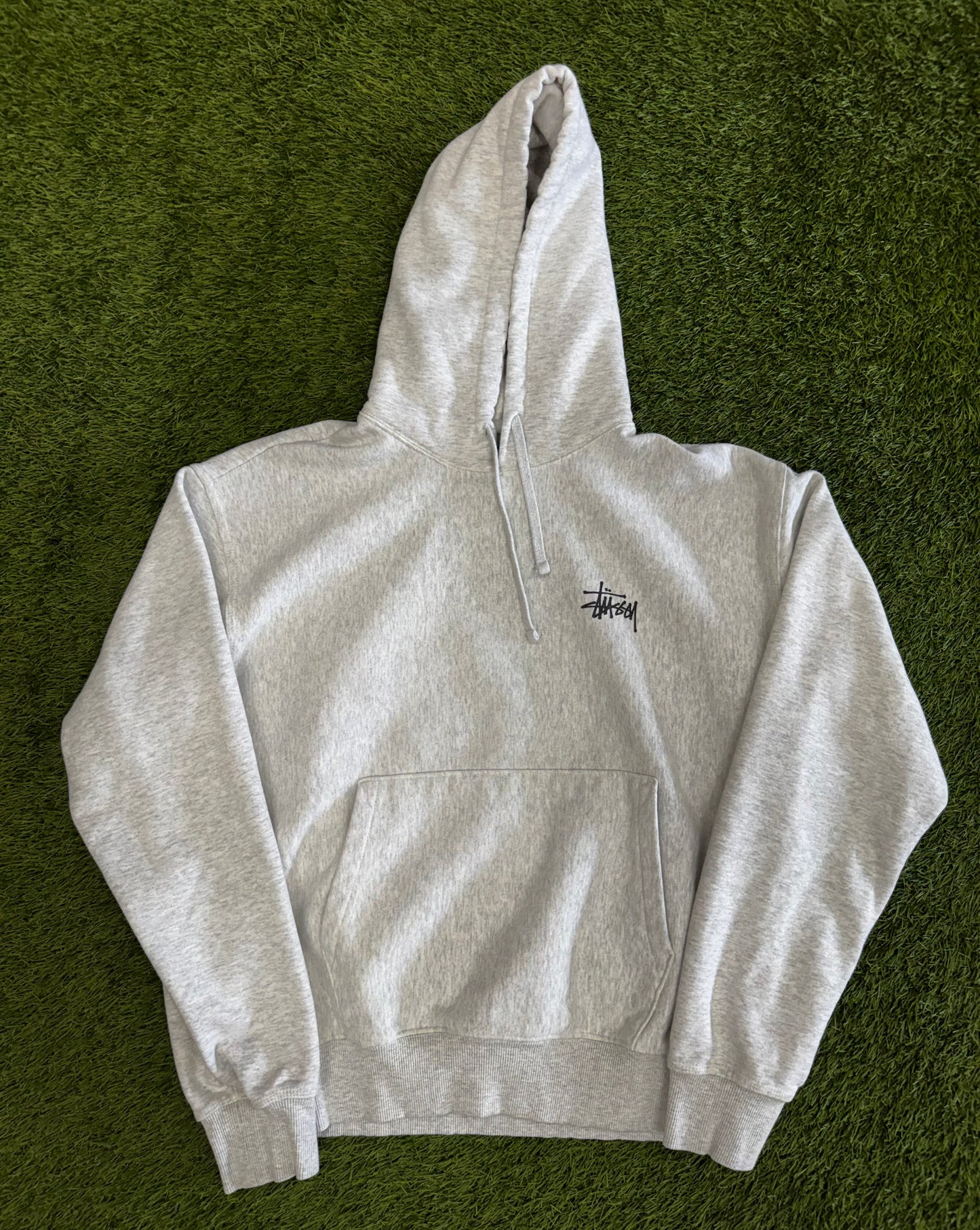 Stussy Basic Hoodie Grey