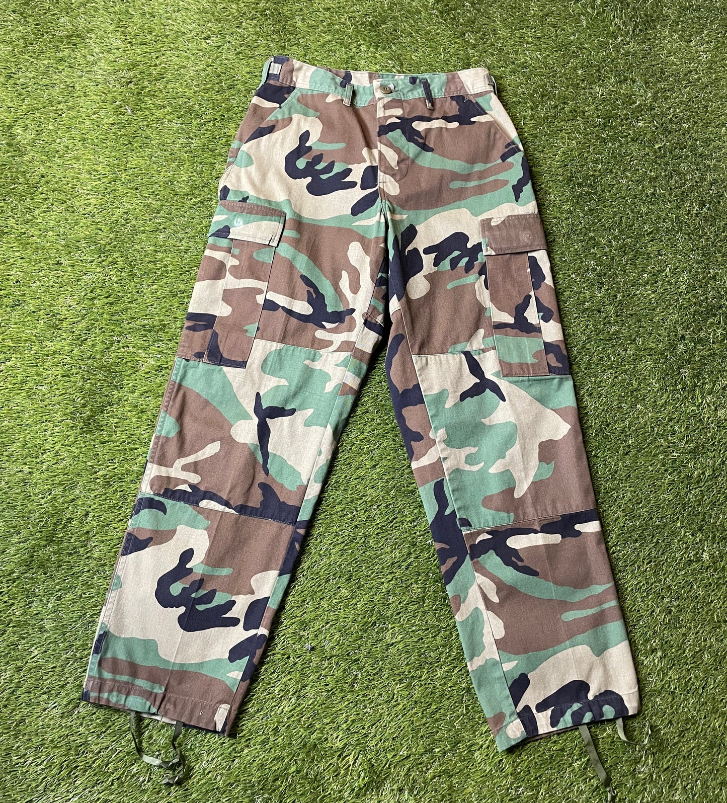 Vintage Ripstop Camo Cargo Pants (3)