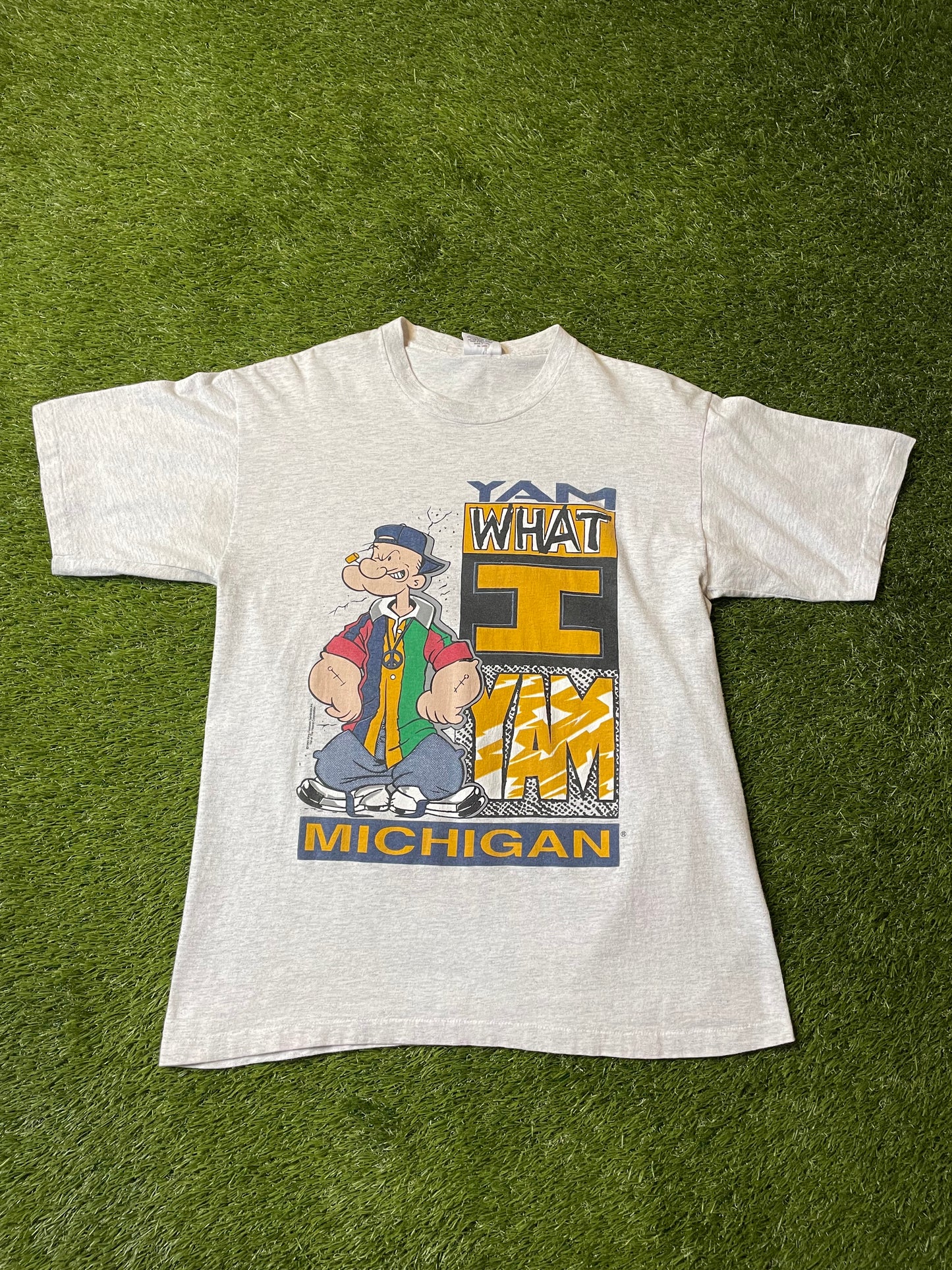 Vintage U of M Popeye T Shirt