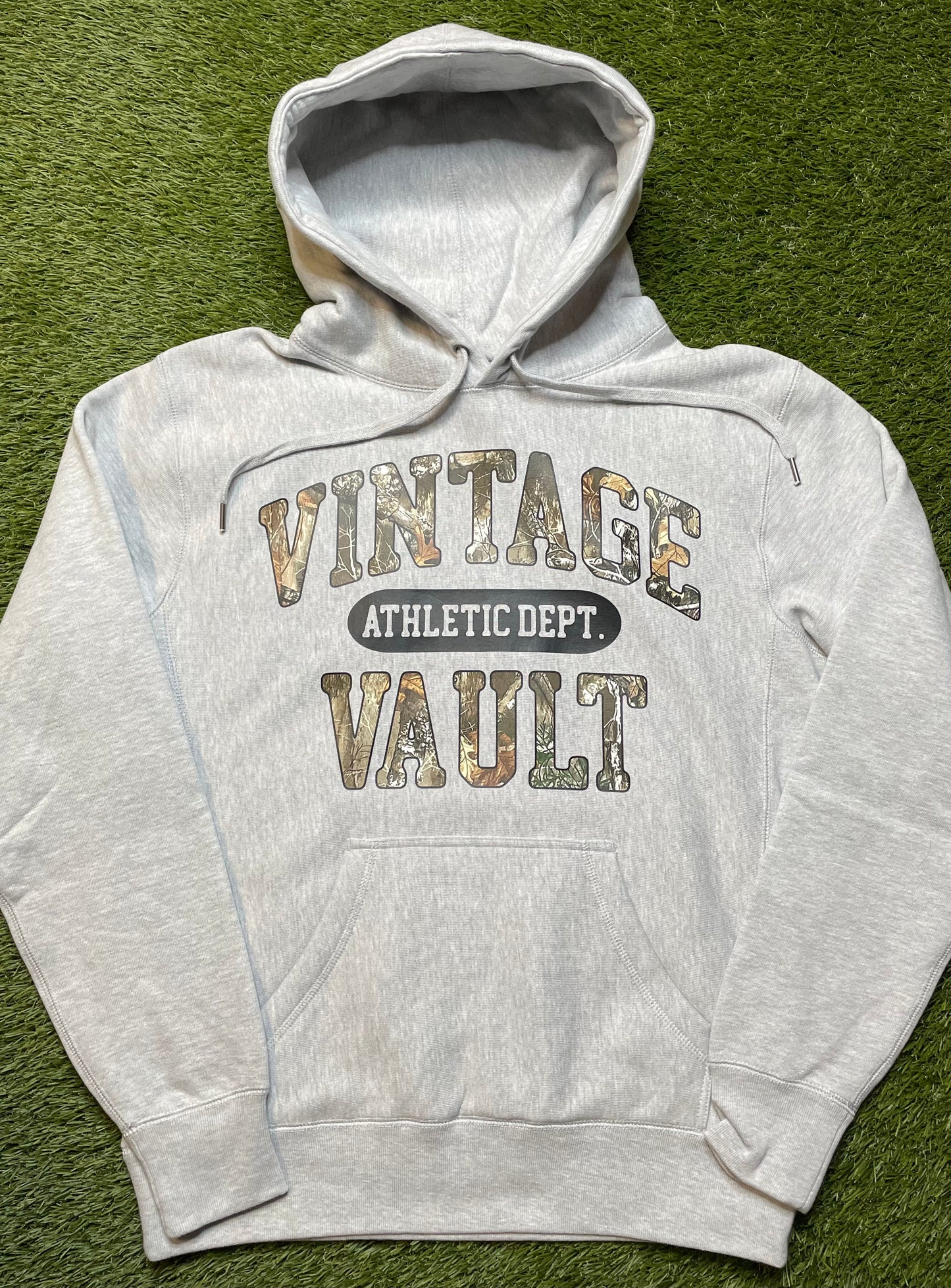 Vintage Vault Athletic Club Camo Hoodie